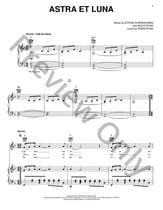 Astra Et Luna piano sheet music cover